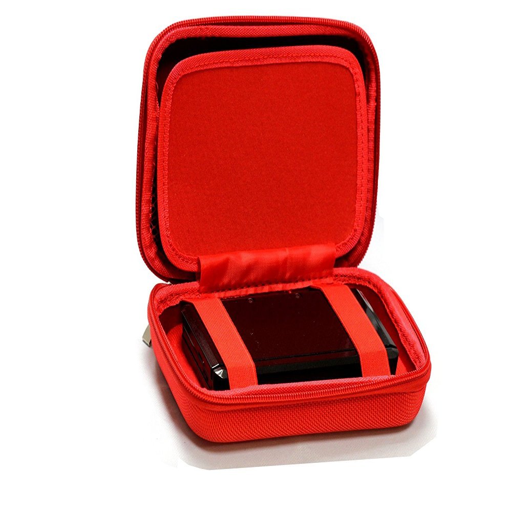 Navitech Red Power Bank EVA Cover/Case/Travel Case Compatible with Portable Charger RAVPower 22000mAh Power Bank