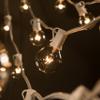 50 Foot Globe String Lights - White Wire - 50 G40 Clear 1.6 Inch Bulbs view 3