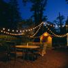 50 Foot Globe String Lights - White Wire - 50 G40 Clear 1.6 Inch Bulbs view 4