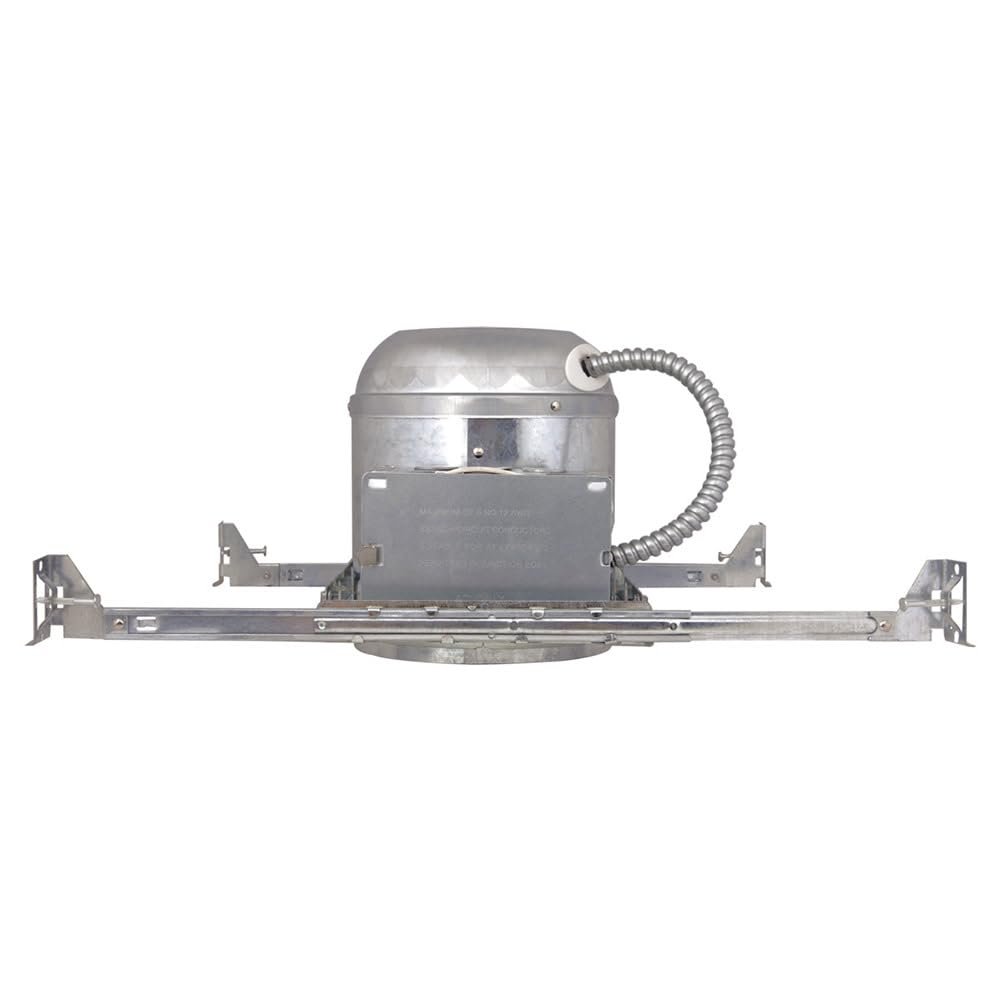 Design House 519512 Recessed New Construction Housing 6", Galvanized Steel