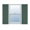 Ekena Millwork 14"W x 33"H Lifetime Vinyl, Custom Four Board Joined (2 Batten), Board-n-Batten Shutters, w/Shutter-Loks (Per Pair), Forest Green view 1
