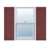 14"W x 65"H Lifetime Vinyl, TailorMade Four Board Joined (3 Batten), Board-n-Batten Shutters, w/Shutter-Loks (Per Pair), Wineberry view 1