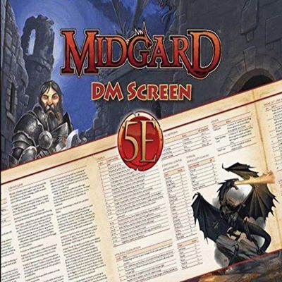 Midgard Dragoncoil Mountains Screen (5E) SW, THE DRAGON EMPIRE AND THE SOUTH