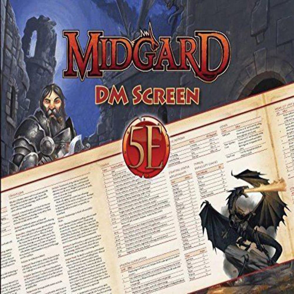 Midgard Dragoncoil Mountains Screen (5E) SW, THE DRAGON EMPIRE AND THE SOUTH