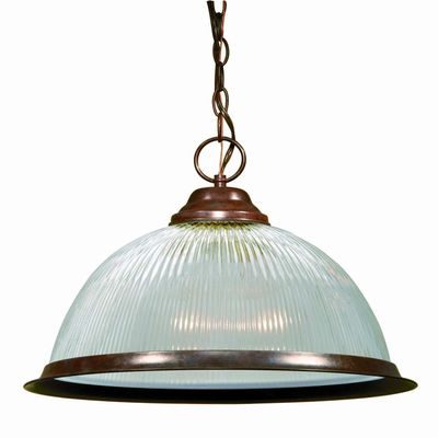 NUVO SF76/447 One Light Pendant, Bronze/Dark
