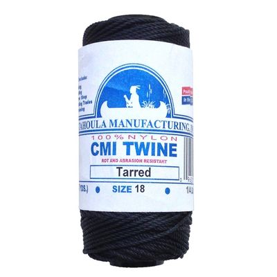 Catahoula Tarred, Twisted, Nylon Twine, 18 (1/4 lb)