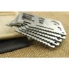 Kerocy Wallet Tool Card 11 in 1 Stainless Steel Survival Tool Pocket Kit for Men Camping 2 Pack/5 Pack (Type1(2 Pack)) view 4