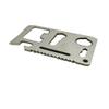 Kerocy Wallet Tool Card 11 in 1 Stainless Steel Survival Tool Pocket Kit Father's Day Gifts for Men Camping 2 Pack/5 Pack (Type2 ( 2 pack)) view 2