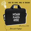TooLoud Camp Half Blood Cabin 6 Athena 15" Dark Laptop/Tablet Case Bag view 2