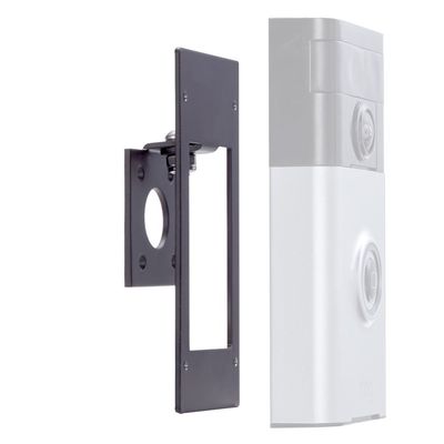 POPMAS Adjustable (-45 to +45 Degree) Metal Angle Mount Adapter Mounting Bracket Kit for Ring Wi-Fi Enabled Video Doorbell (Doorbell NOT Included)
