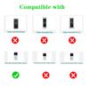 POPMAS Adjustable (-45 to +45 Degree) Metal Angle Mount Adapter Mounting Bracket Kit for Ring Wi-Fi Enabled Video Doorbell (Doorbell NOT Included) view 2