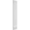 Ekena Millwork 10 3/4"W x 39"H True Fit PVC Two Board Joined Board-n-Batten Shutters, Unfinished (Per Pair - Hardware Not Included) view 2