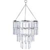 FlavorThings Modern Chandelier Faux Crystal Fixture Pendant Ceiling Lamp Shade,W10.25 X H11.5 (Without Light Cord Kit, Crystal) view 1
