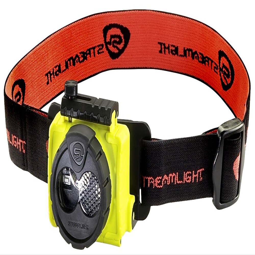 Streamlight 61607 Double Clutch 125-Lumen 1,700-Candela Headlamp, Yellow