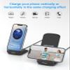 NANAMI Upgraded Fast Wireless Charger, Wireless Charging Stand Compatible with Samsung Galaxy S26/S26+/S25/S24/S23/S22/S21 & Phone Charger Dock for iPhone 17/17 Air/16/16 Plus/16 Pro/15/14/13/12 view 2