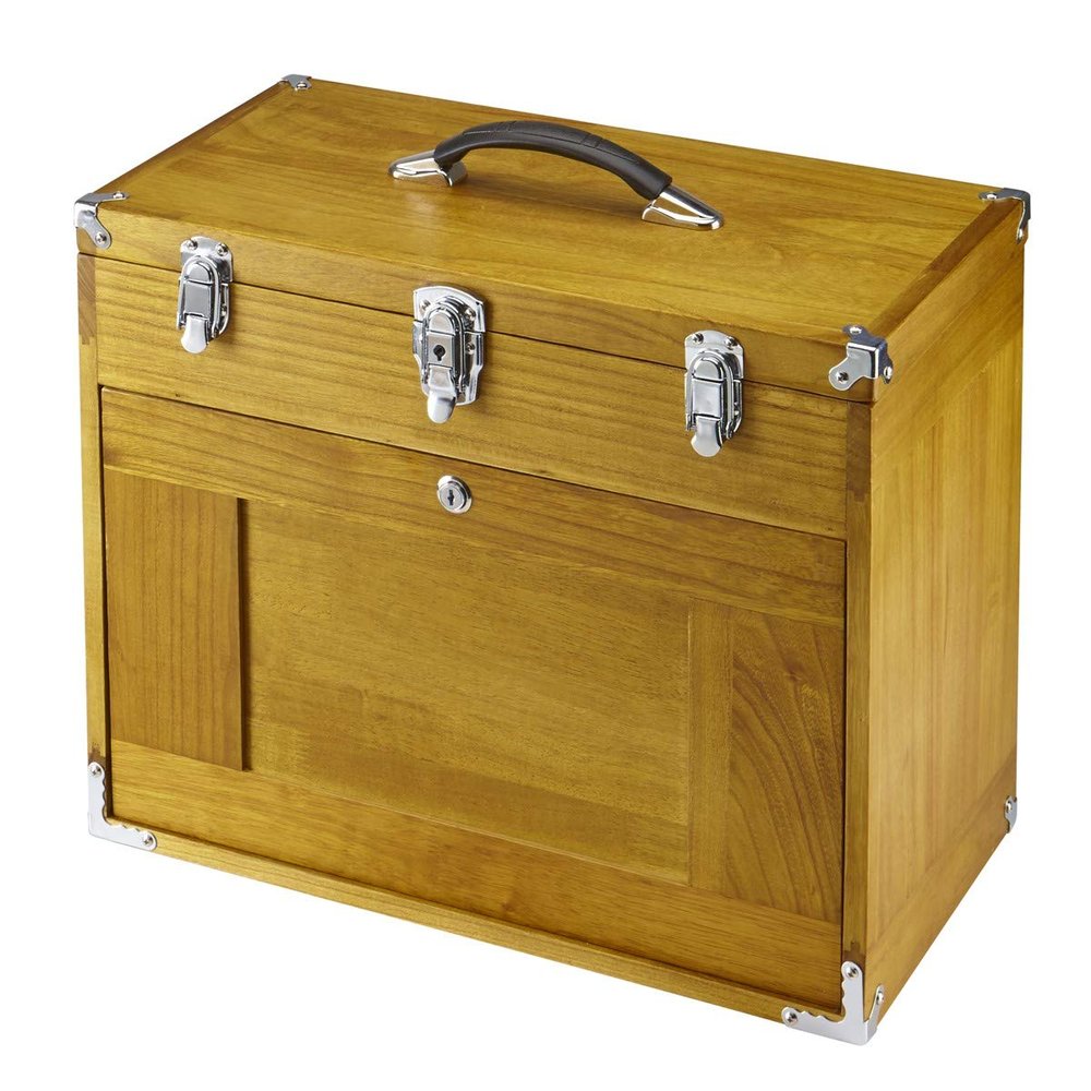 Eight Drawer Wood Tool Chest