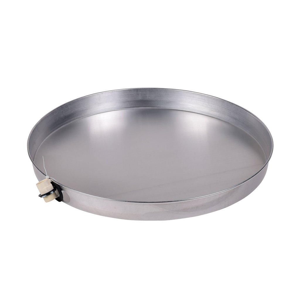 Oatey 34170 Aluminum Water Heater Pan with 1-inch CPVC Adapter, 18-inch