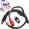 USA Sales Group CCTV Microphone with Preamp RCA Audio Out 12V DC  Adjustable Gain  for DVR/NVR & IP Cameras (1 Pack) view 1
