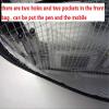 15.7inch ESD anti-static cleanroom engineer bag for semiconductor cleanroom clear pvc bag view 4