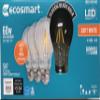 EcoSmart 60W LED Soft White Vintage A19 4-Pack view 1