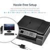 StarTech 1-Port USB 2.0 Network Print Server, 10/100Mbps, TAA (PM1115U2) view 4