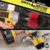 Mini Size Tub and Tile and Grout Power Scrubber Kit Medium and Stiff Brushes view 2