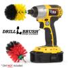 Mini Size Tub and Tile and Grout Power Scrubber Kit Medium and Stiff Brushes view 4