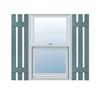 12"W x 41"H Lifetime Vinyl, TailorMade Three Board Spaced (2 Batten), Board-n-Batten Shutters, w/Shutter-Loks (Per Pair), Wedgewood Blue view 1