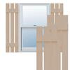 12"W x 44"H Lifetime Vinyl, TailorMade Three Board Spaced (2 Batten), Board-n-Batten Shutters, w/Shutter-Loks (Per Pair), Wicker view 1
