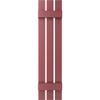 12"W x 49"H Lifetime Vinyl, TailorMade Three Board Spaced (2 Batten), Board-n-Batten Shutters, w/Shutter-Loks (Per Pair), Wineberry view 2
