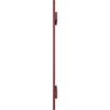 12"W x 49"H Lifetime Vinyl, TailorMade Three Board Spaced (2 Batten), Board-n-Batten Shutters, w/Shutter-Loks (Per Pair), Wineberry view 4