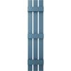 12"W x 58"H Lifetime Vinyl, TailorMade Three Board Spaced (3 Batten), Board-n-Batten Shutters, w/Shutter-Loks (Per Pair), Classic Blue view 2