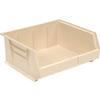 Beige Plastic Stacking Bin 16-1/2 x 14-3/4 x 7 - Lot of 6 view 1