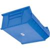 Blue Plastic Stacking Bin 16-1/2 x 14-3/4 x 7 - Lot of 6 view 2