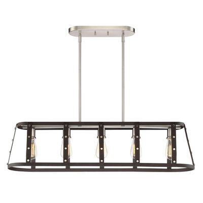 Designers Fountain 91638-RT Chandelier, Rustique, 10.00x9.50x40.00