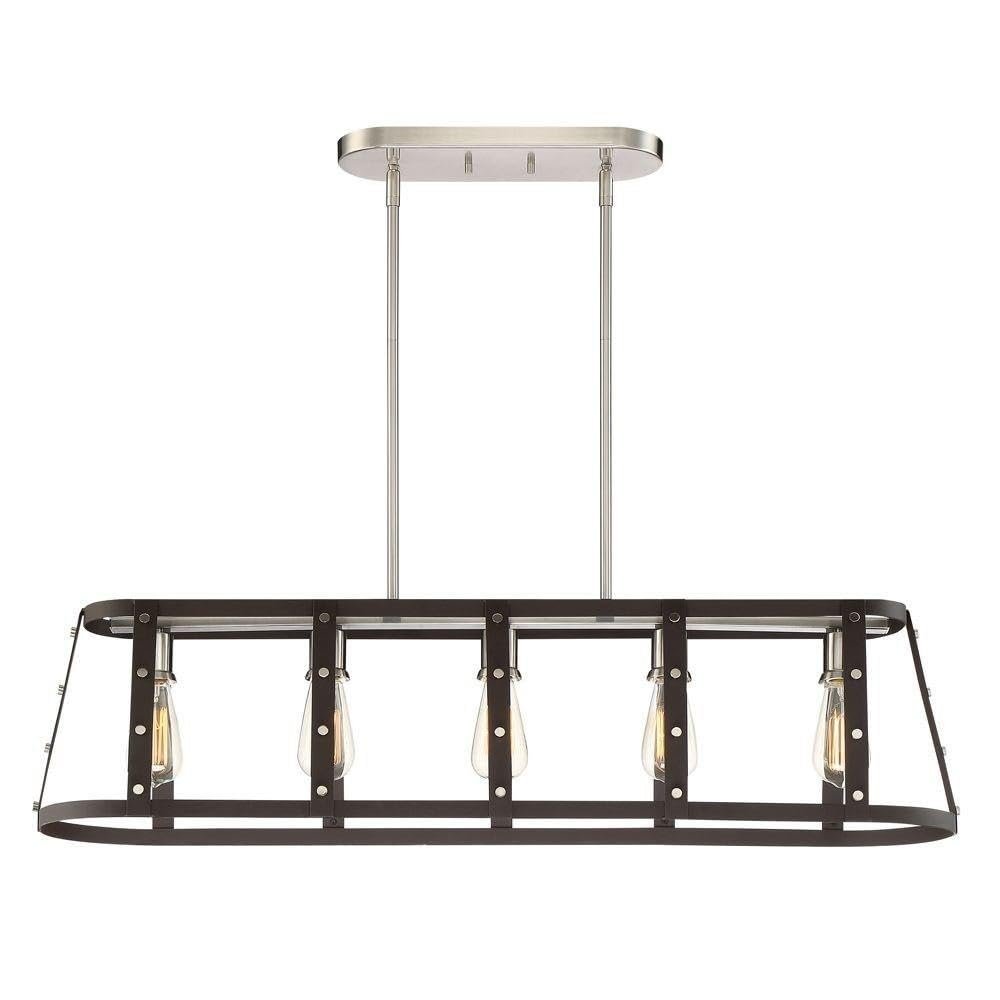 Designers Fountain 91638-RT Chandelier, Rustique, 10.00x9.50x40.00
