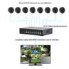 InstallerCCTV Video Quad Color 8CH Multiplexer, Remote Control and Free 1Amp Power Adapter view 4
