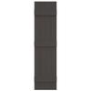 Ekena Millwork 14"W x 77"H Lifetime Vinyl, Custom Four Board Joined (3 Batten), Board-n-Batten Shutters, w/Shutter-Loks (Per Pair), Tuxedo Grey view 2