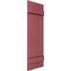 14"W x 31"H Lifetime Vinyl, Standard Four Board Joined, Board-n-Batten Shutters, w/Installation Shutter-Lok's & Matching Screws (Per Pair), Wineberry view 3