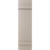 14"W x 43"H Lifetime Vinyl, Standard Four Board Joined, Board-n-Batten Shutters, w/Installation Shutter-Lok's & Matching Screws (Per Pair), Clay view 2