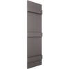 Ekena Millwork Lifetime Vinyl LJ4S14X05900MS Standard Four Board Joined, Board-n-Batten Vinyl Shutters, w/Installation Shutter-Lok's & Matching Screws (Per Pair), 14"W x 59"H, Musket Brown view 3