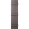 Ekena Millwork Lifetime Vinyl LJ4S14X06300MS Standard Four Board Joined, Board-n-Batten Vinyl Shutters, w/Installation Shutter-Lok's & Matching Screws (Per Pair), 14'W x 63'H, Musket Brown view 2