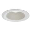 Halo 6109WB E26 Series Recessed Lighting Tapered Baffle with Self Flanged Trim Ring, 6 In, White view 1