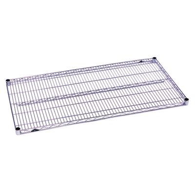 Wire Shelf, 18x48 in., Chrome Plated, PK4