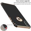 Tverghvad Matte Phone Case Compatible with iPhone X, Ultra Thin Slim Fit Flexible Soft Case with Electroplated Elegant Phone Case for iPhone X/iPhone Xs, Black Gold (5.8 inch) view 2