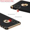 Tverghvad Matte Phone Case Compatible with iPhone X, Ultra Thin Slim Fit Flexible Soft Case with Electroplated Elegant Phone Case for iPhone X/iPhone Xs, Black Gold (5.8 inch) view 3