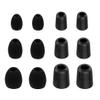 12pcs (BMF-BPH)- S/M/L Premium Memory Foam and Round Replacement Earbuds Ear Tips Compatible with Jaybird X4, X3, Freedom F5 and Jaybird Run Wireless in Ear Earphones Headphones view 1