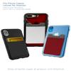 Smartish Silk Stick-on Phone Wallet - Sidecar Slim Expandable Credit Card Pocket - Fits iPhone and Android (Midnight Black) view 4