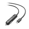 Cable Matters 25W 5A Dual USB Car Charger with USB-C Cord, 3ft view 1