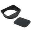 Haoge Bayonet Square Metal Lens Hood Shade with Cap for Fujifilm Fuji Fujinon XF16mmF1.4 XF 16mm F1.4 R WR Wide Angle on X-Pro2 X-Pro1 X-T2 X-T1 X-T20 X-T10 X-E2S X-A5 X-A20 X-E3 X-H1 Replace LH-XF16 view 1